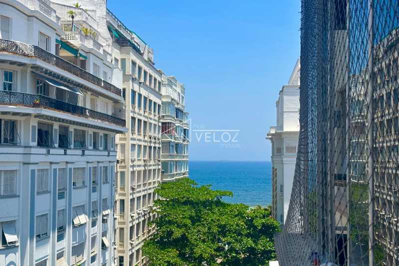 Apartamento com vista Lateral Mar - 2 Quartos em Copacabana
